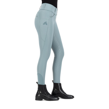 Leggings da equitazione Easy Rider Maxima FullGrip Piombo Blu