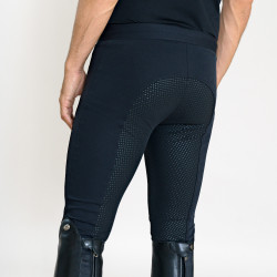 Pantaloni da equitazione Euro-Star Athleisuremen FullGrip uomo Nero
