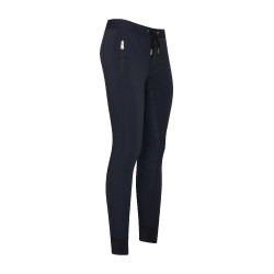 Pantaloni da equitazione Euro-Star Athleisuremen FullGrip uomo Blu navy