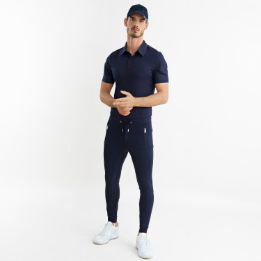 Pantaloni da equitazione Euro-Star Athleisuremen FullGrip uomo Blu navy Pantaloni da equitazione Euro-Star Athleisuremen FullGrip uomo Blu navy