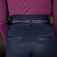 Cintura Sparkle Imperial Riding Olania Marrone rosa metallizzato