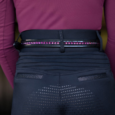 Cintura Sparkle Imperial Riding Olania Fico Bordeaux