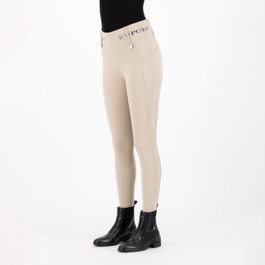 Leggings da equitazione HV Polo Favourite Highwaist FullGrip Noce Beige Leggings da equitazione HV Polo Favourite Highwaist FullGrip Noce Beige