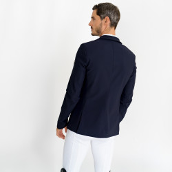 Pantaloni da equitazione Euro-Star Gabriel Competition Grip Connect Full Bianco