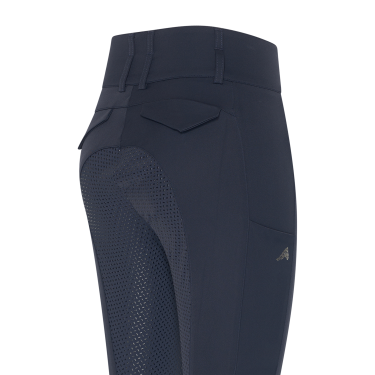 Pantaloni da equitazione Euro-star Aurelia Full Grip Notte Blu marino