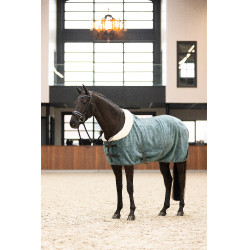 Coperta in pile Imperial Riding Ambient Galaxy Verde salvia