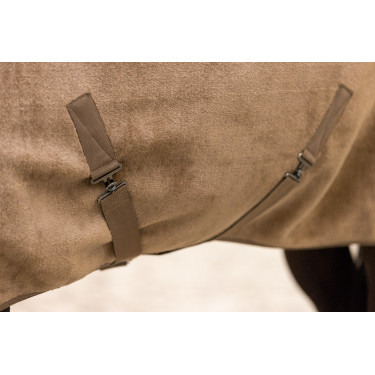 Coperta in pile Imperial Riding Ambient Galaxy Cappuccino Marrone