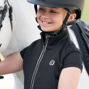 Gilet per bambini Imperial Riding Izzy Sun Nero Gilet per bambini Imperial Riding Izzy Sun Nero