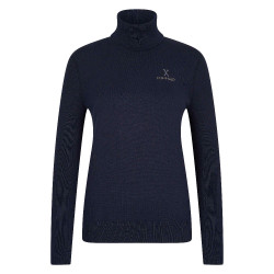 Maglione a collo alto HV Polo Dorothy Marina Blu marino
