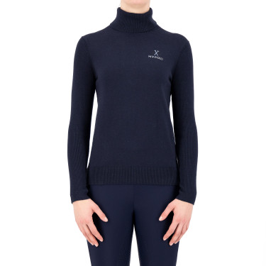 Maglione a collo alto HV Polo Dorothy Marina Blu marino