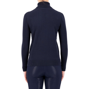 Maglione a collo alto HV Polo Dorothy Marina Blu marino