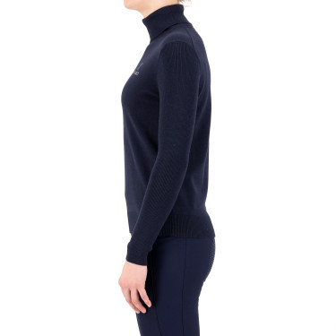 Maglione a collo alto HV Polo Dorothy Marina Blu marino