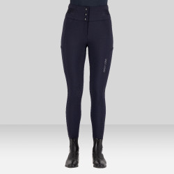 Pantaloni da equitazione Euro-Star Athletic Luxe FullGrip Notte Blu marino