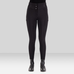 Pantaloni da equitazione Euro-Star Athletic Luxe FullGrip Nero Pantaloni da equitazione Euro-Star Athletic Luxe FullGrip Nero