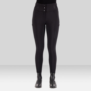 Pantaloni da equitazione Euro-Star Athletic Luxe FullGrip Nero Pantaloni da equitazione Euro-Star Athletic Luxe FullGrip Nero