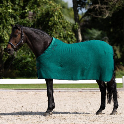 Coperta in pile HV Polo Nena Verde petrolio