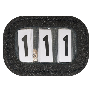 Hobby Horse numero di competizione Imperial Riding Free Spirit Nero glitter