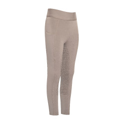 Leggings da equitazione Imperial Riding Tessy Light bambino Carbone di legna Grigio