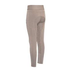 Leggings da equitazione Imperial Riding Tessy Light bambino Carbone di legna Grigio