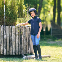 Gilet Imperial Riding Charlie bambino Marina Blu marino