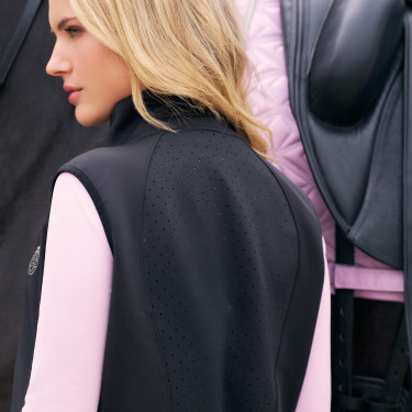 Gilet senza maniche Imperial Riding Sporty Air donna Nero