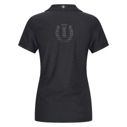 Polo shirt Imperial Riding Grandprix donna Nero