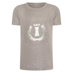 T-shirt a maniche corte Imperial Riding Hally bambino Carbone di legna Grigio