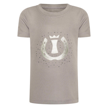 T-shirt a maniche corte Imperial Riding Hally bambino Carbone di legna Grigio