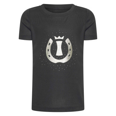 T-shirt a maniche corte Imperial Riding Hally bambino Nero