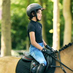 T-shirt Imperial Riding Carlos bambino Nero