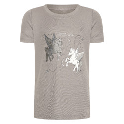 T-shirt Imperial Riding Star Sky bambino Carbone di legna Grigio