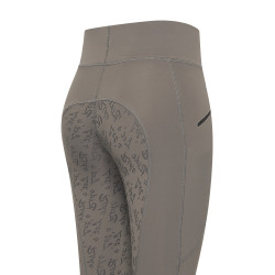 Leggings da equitazione Easy Rider Dietse Performance FullGrip donna Magnete Grigio