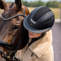 Casco HV Polo Magnifica Nero opaco