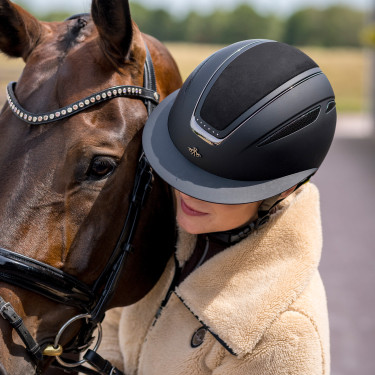 Casco HV Polo Magnifica Nero opaco