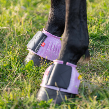 Campanelle Imperial Rding in PVC Rosa chiaro glitter