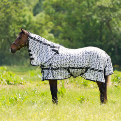 Coperta anti-mosche HV Polo Nena AOP Bianco