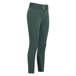 Pantaloni da equitazione HV Polo Cleo FullGrip Verde petrolio