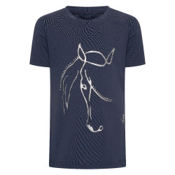 T-shirt HV Polo Wendy Bambini Marina Blu marino