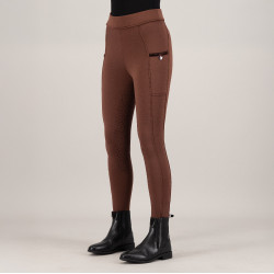 Leggings da equitazione da donna Imperial Riding Teddy FullGrip Bronzo Marrone Leggings da equitazione da donna Imperial Riding Teddy FullGrip Bronzo Marrone