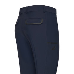 Pantaloni da equitazione Euro-Star Camelio grip al ginocchio da uomo Marina Blu marino Pantaloni da equitazione Euro-Star Camelio grip al ginocchio da uomo Marina Blu marino