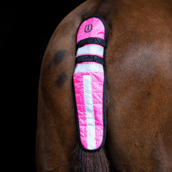 Protezione per coda Imperial Riding Reflective Rosa neon