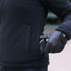 Cardigan termico Imperial Riding donna Nero