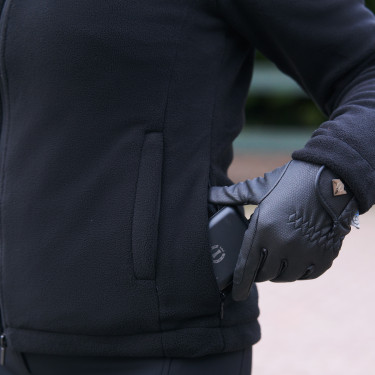 Cardigan termico Imperial Riding donna Nero