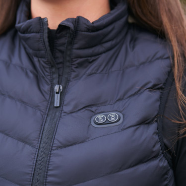 Gilet senza maniche riscaldato Imperial Riding Nero