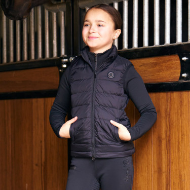 Gilet smanicato riscaldato Imperial Riding kids Nero Gilet smanicato riscaldato Imperial Riding kids Nero