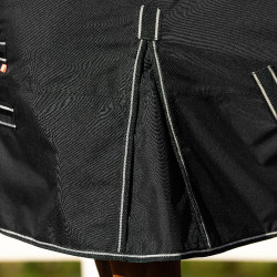 Coperta da paddock Imperial Riding Basic con collo alto 400 g Nero