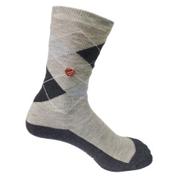 Calze Imperial Riding Queen of Diamonds bambino Grigio mélange