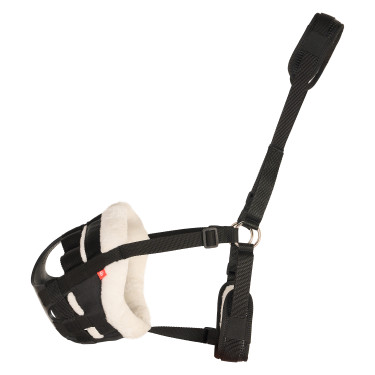 Cesta Imperial Riding con pelliccia Nero