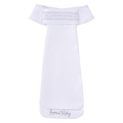 Plastron Imperial Riding Basic donna Bianco