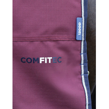 Coperta ComFiTec Essential Turnout Weatherbeeta 0 g Bordeaux / blu navy